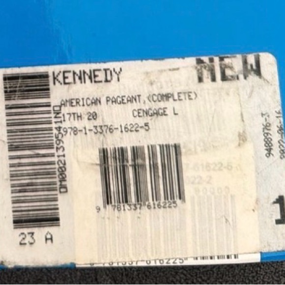 The American Pageant Book 17th edition. Like new IBN: 978-1-3376-1622-5 - Picture 3 of 3